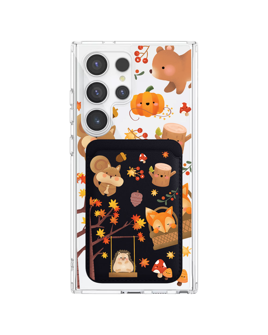 Android Magnetic Wallet Case - Autumn