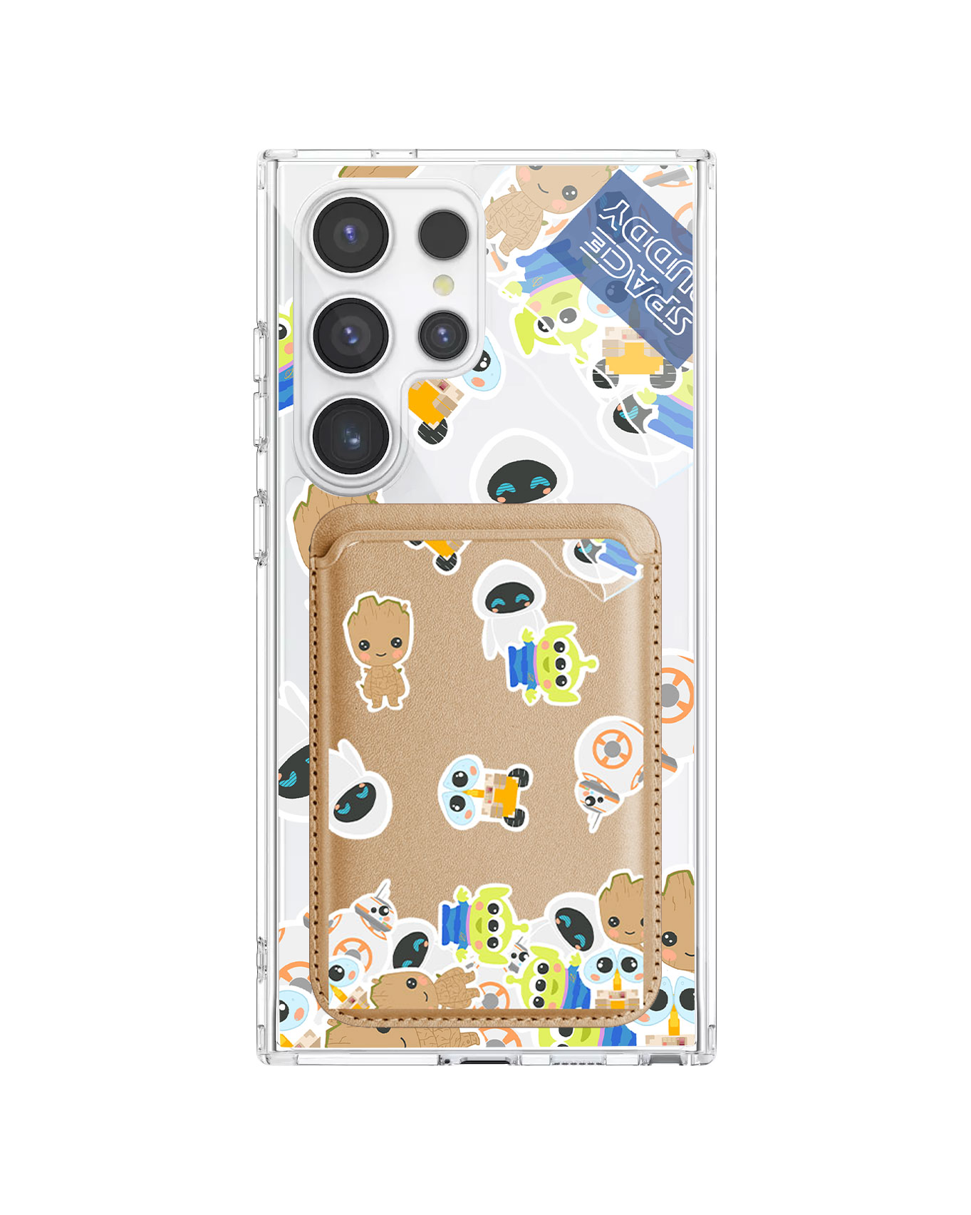 Android Magnetic Wallet Case - Buddy Space