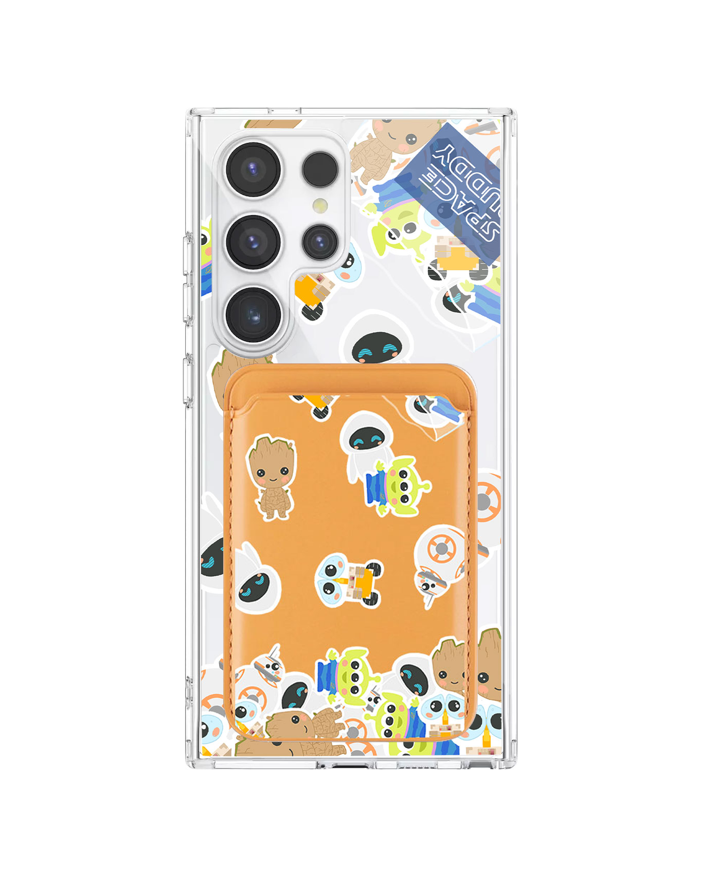Android Magnetic Wallet Case - Buddy Space
