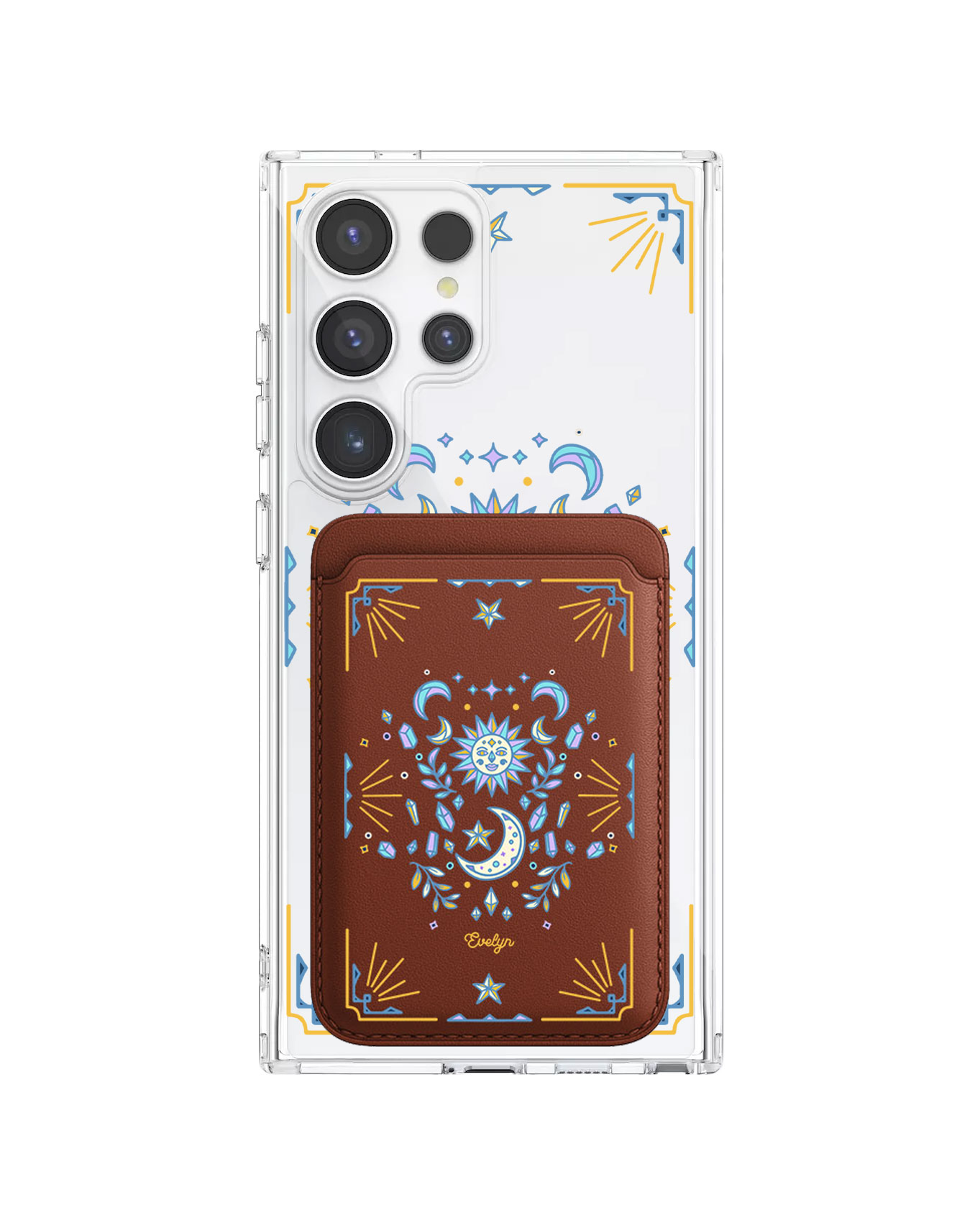 Android Magnetic Wallet Case - Cosmic Dream