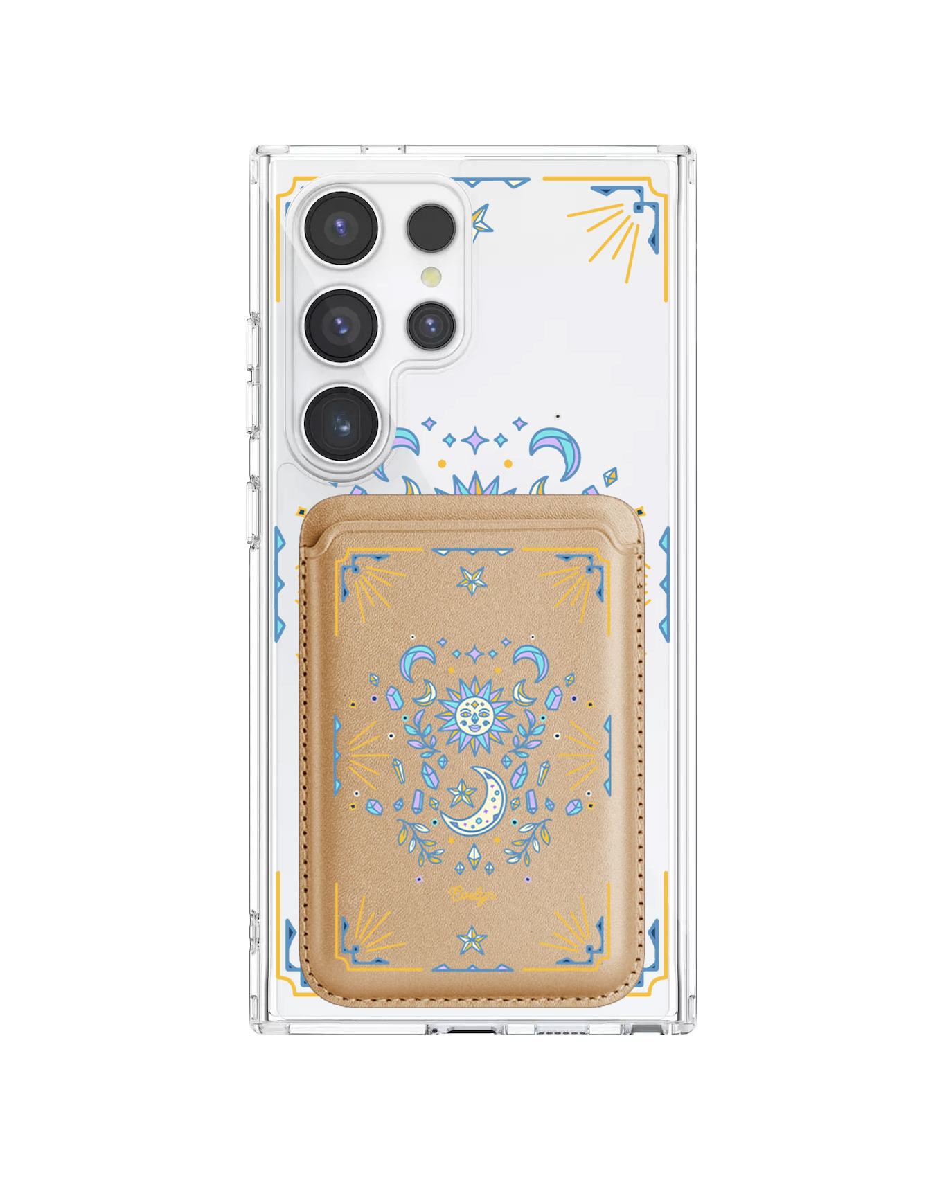 Android Magnetic Wallet Case - Cosmic Dream