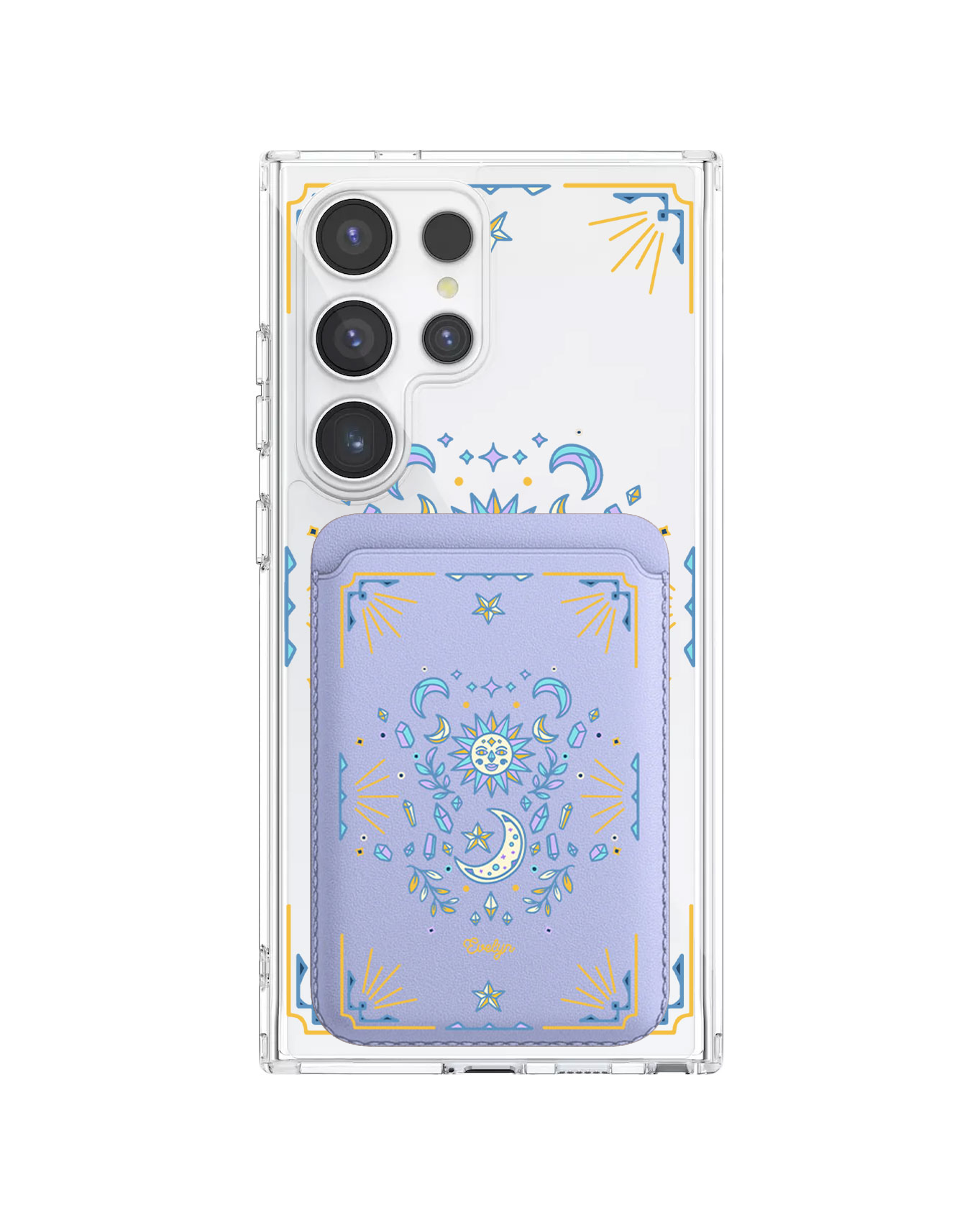 Android Magnetic Wallet Case - Cosmic Dream