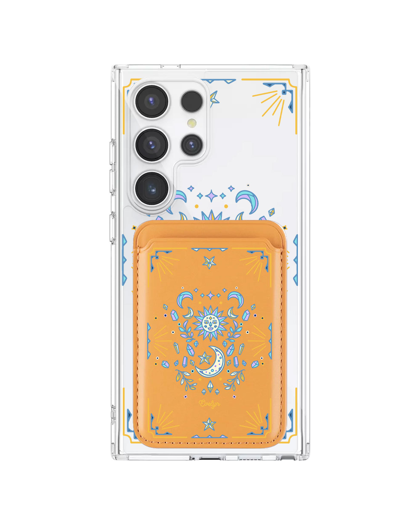 Android Magnetic Wallet Case - Cosmic Dream