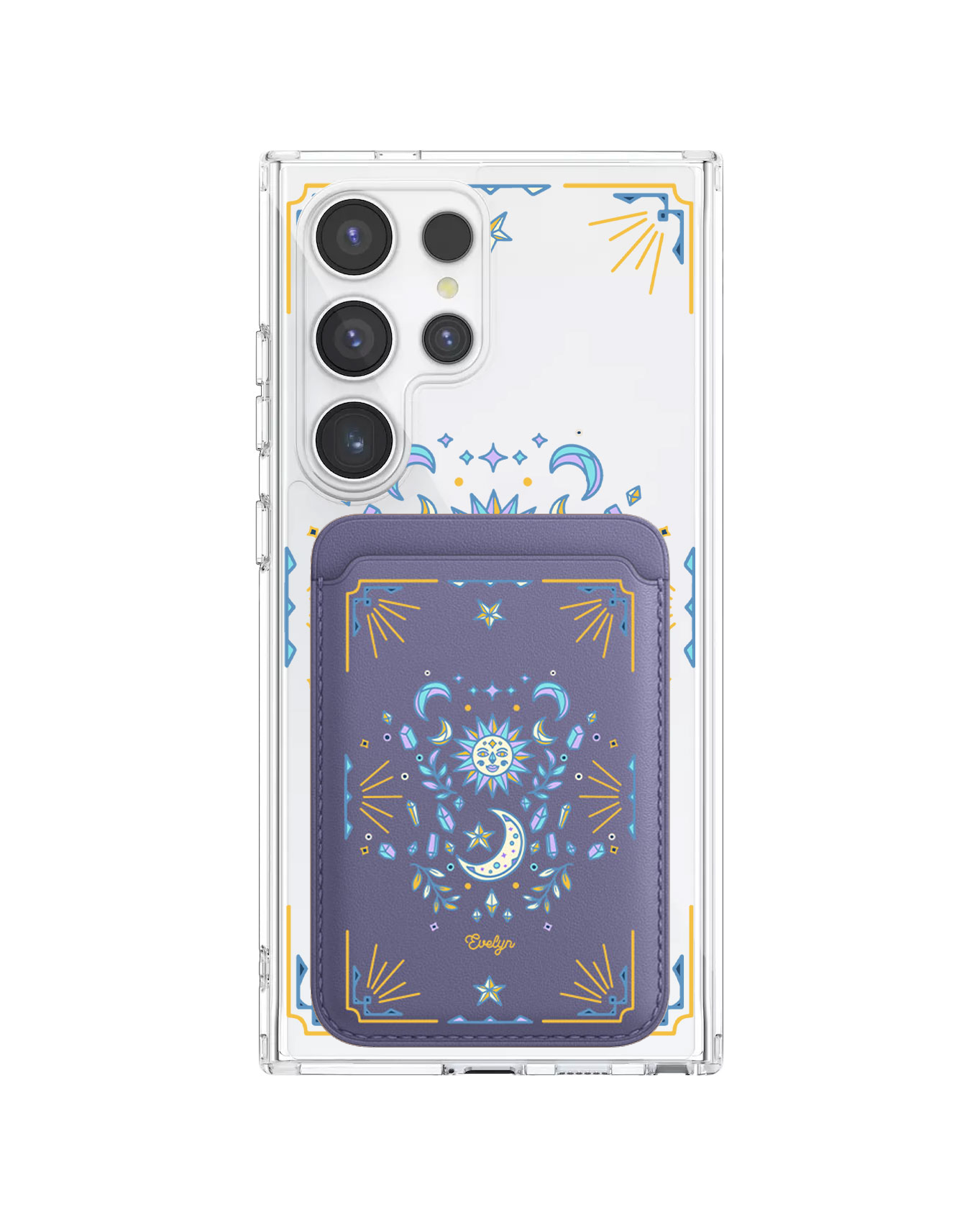 Android Magnetic Wallet Case - Cosmic Dream