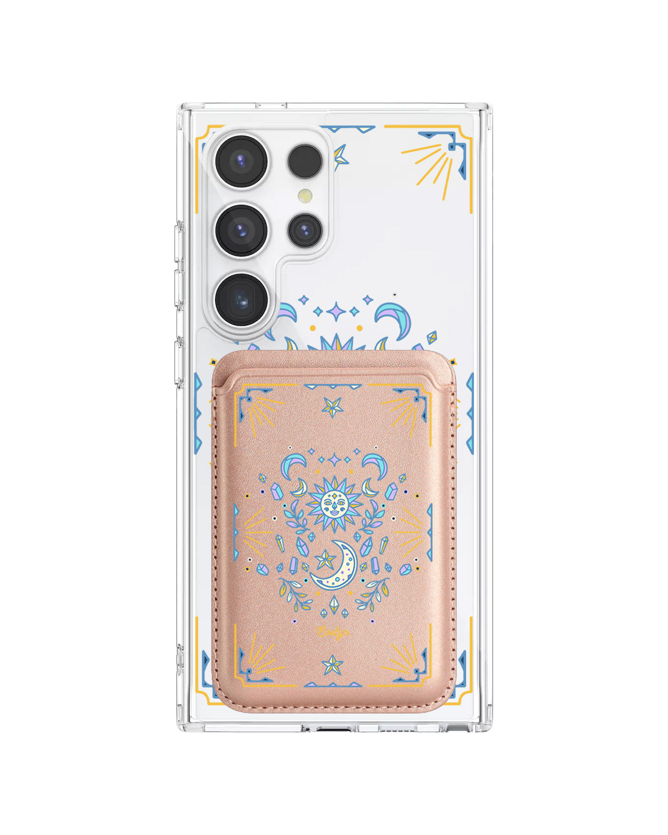 Android Magnetic Wallet Case - Cosmic Dream