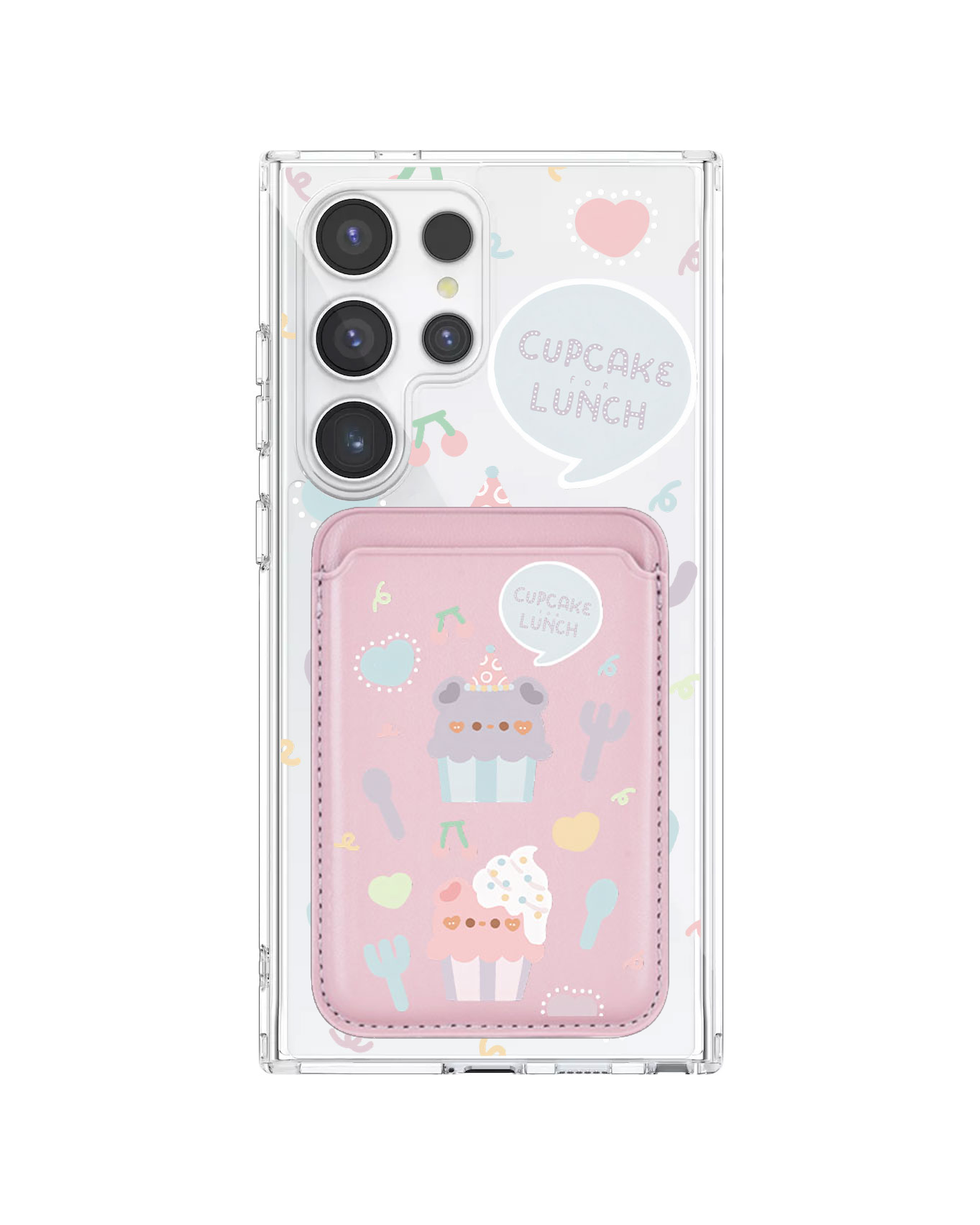 Android Magnetic Wallet Case - Cupcake