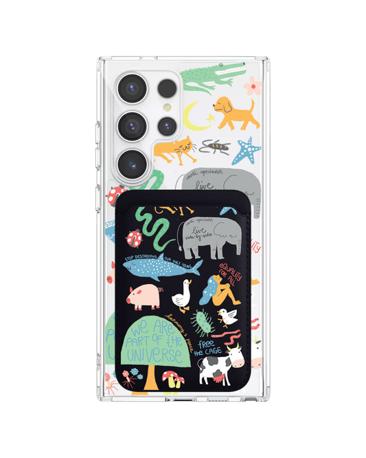 Android Magnetic Wallet Case - Equality