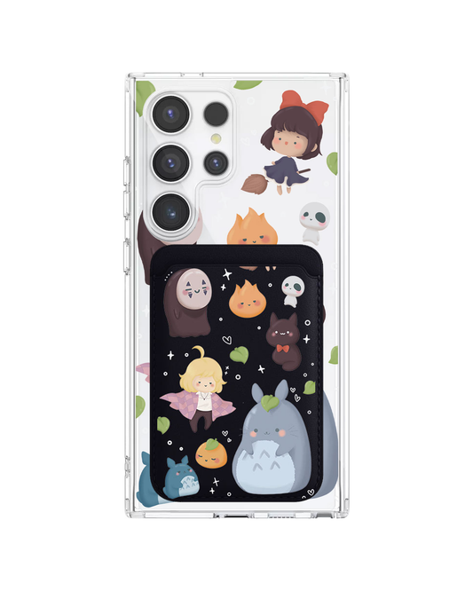 Android Magnetic Wallet Case - Ghibli
