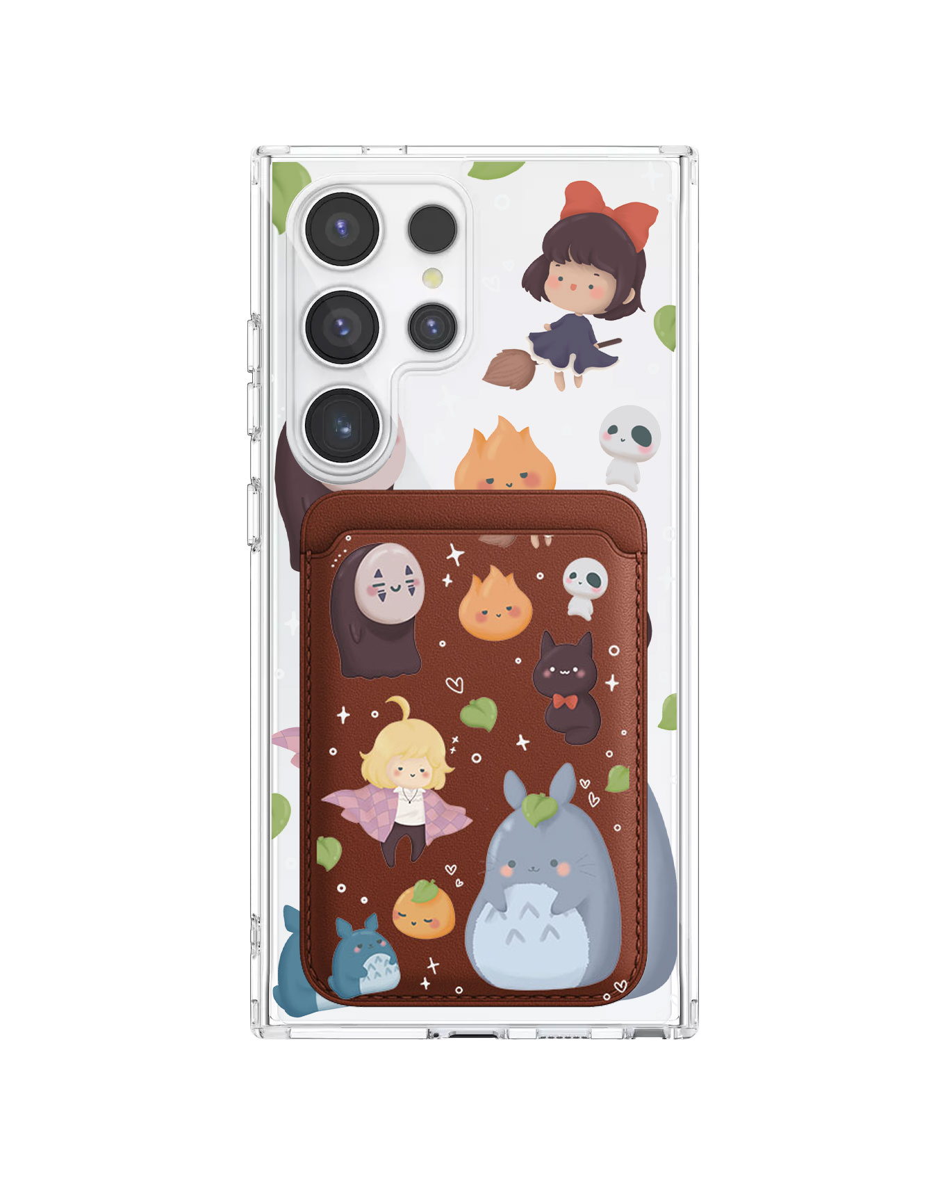 Android Magnetic Wallet Case - Ghibli