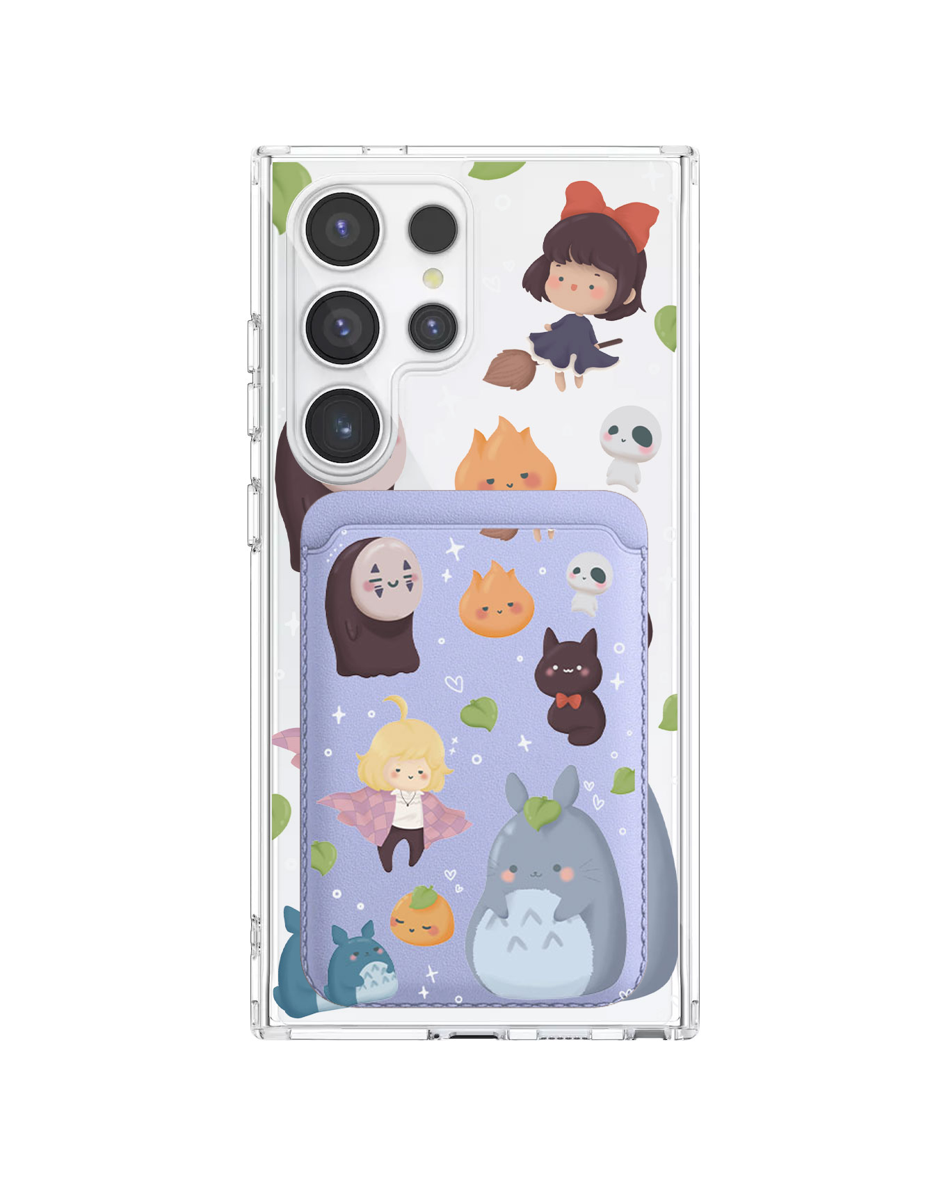 Android Magnetic Wallet Case - Ghibli