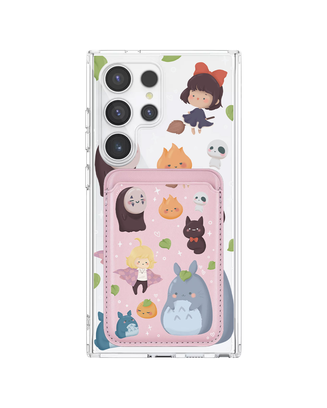 Android Magnetic Wallet Case - Ghibli