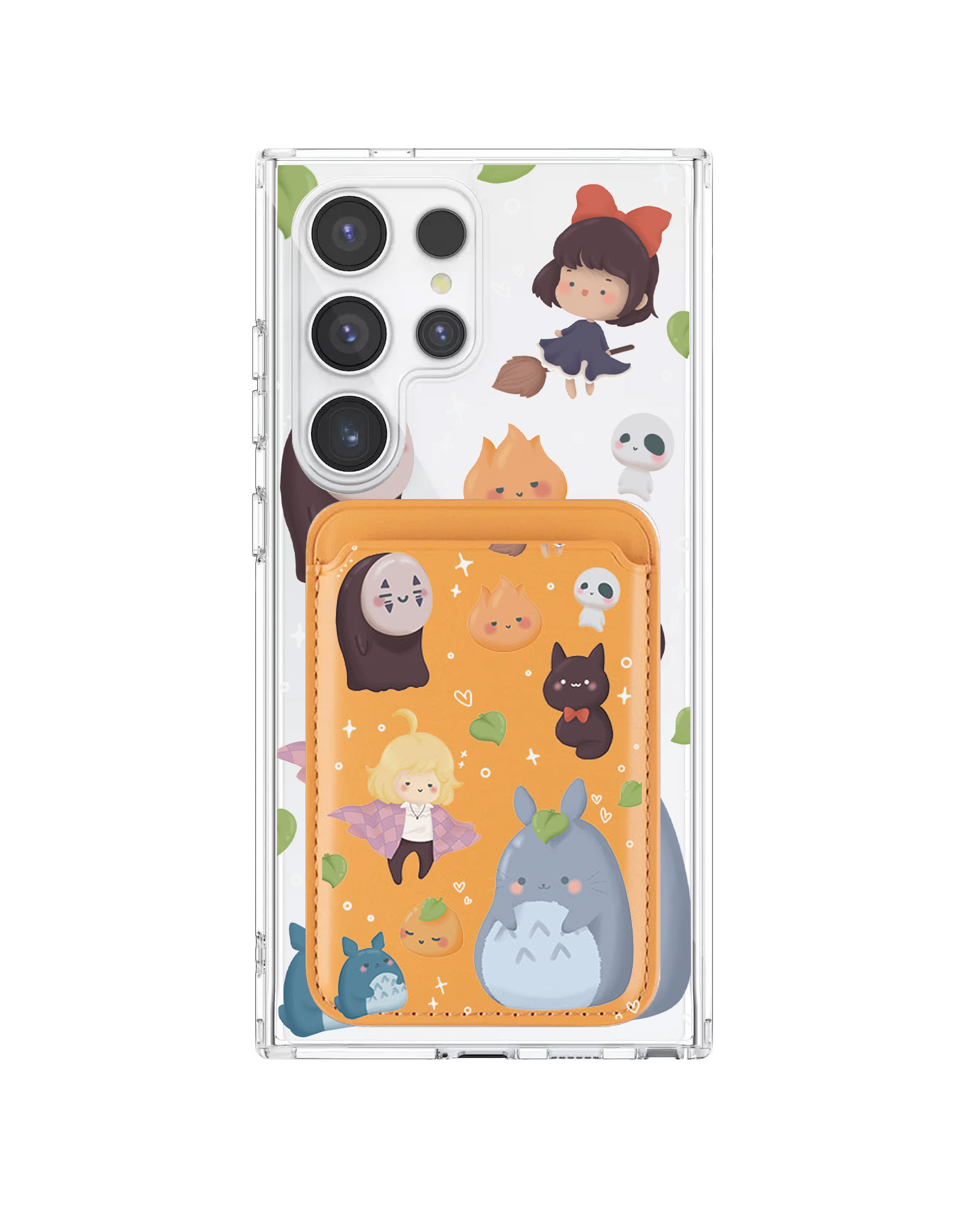 Android Magnetic Wallet Case - Ghibli