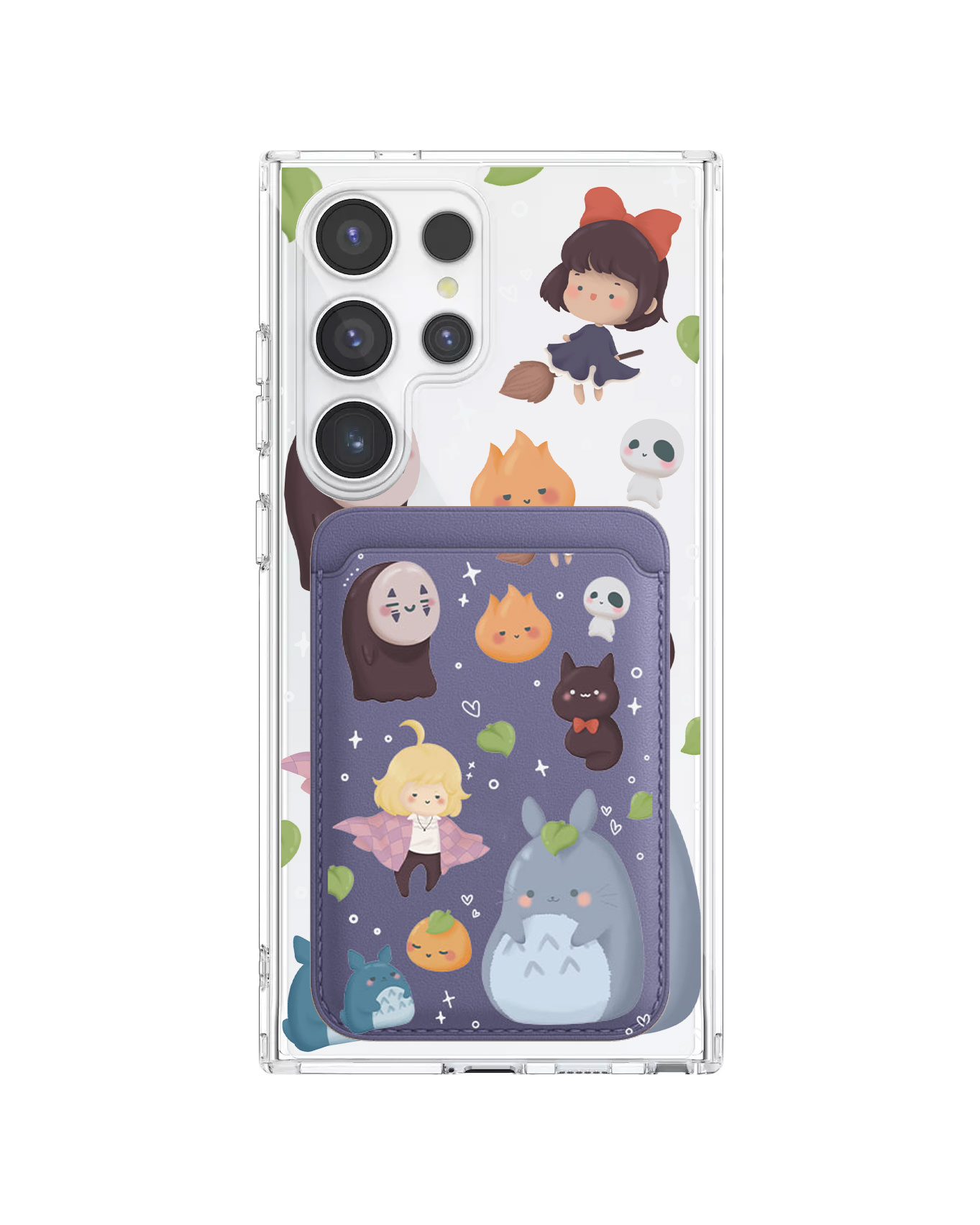 Android Magnetic Wallet Case - Ghibli