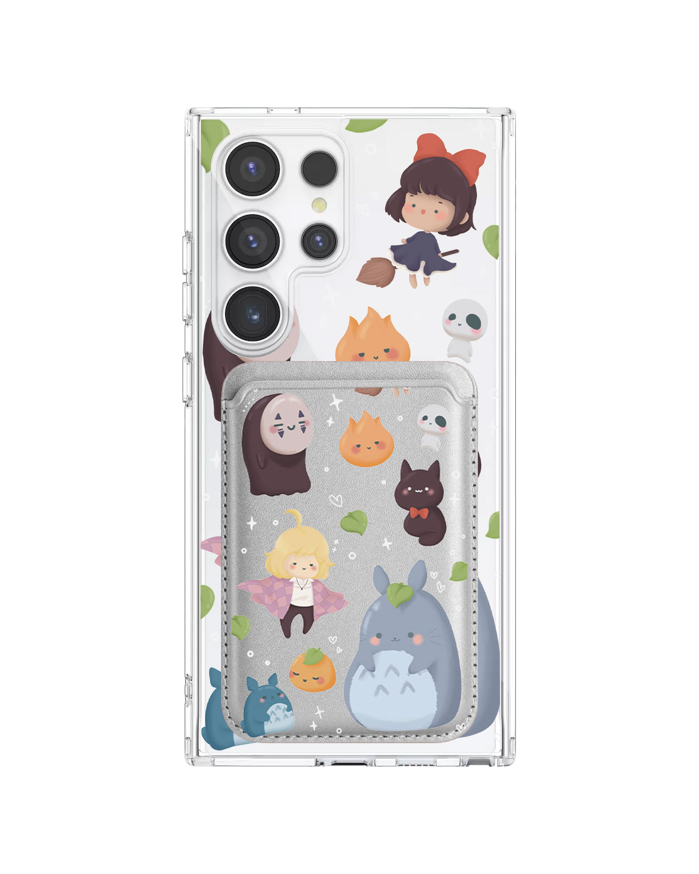 Android Magnetic Wallet Case - Ghibli