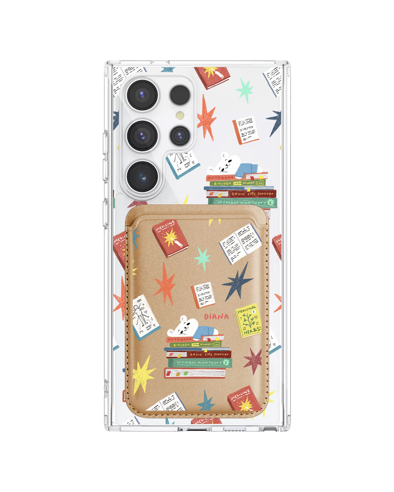 Android Magnetic Wallet Case - Let Me Sleep