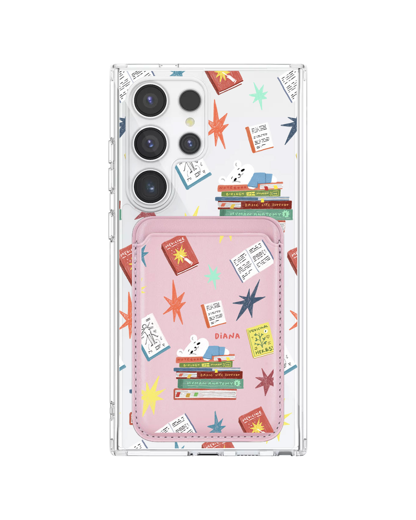 Android Magnetic Wallet Case - Let Me Sleep