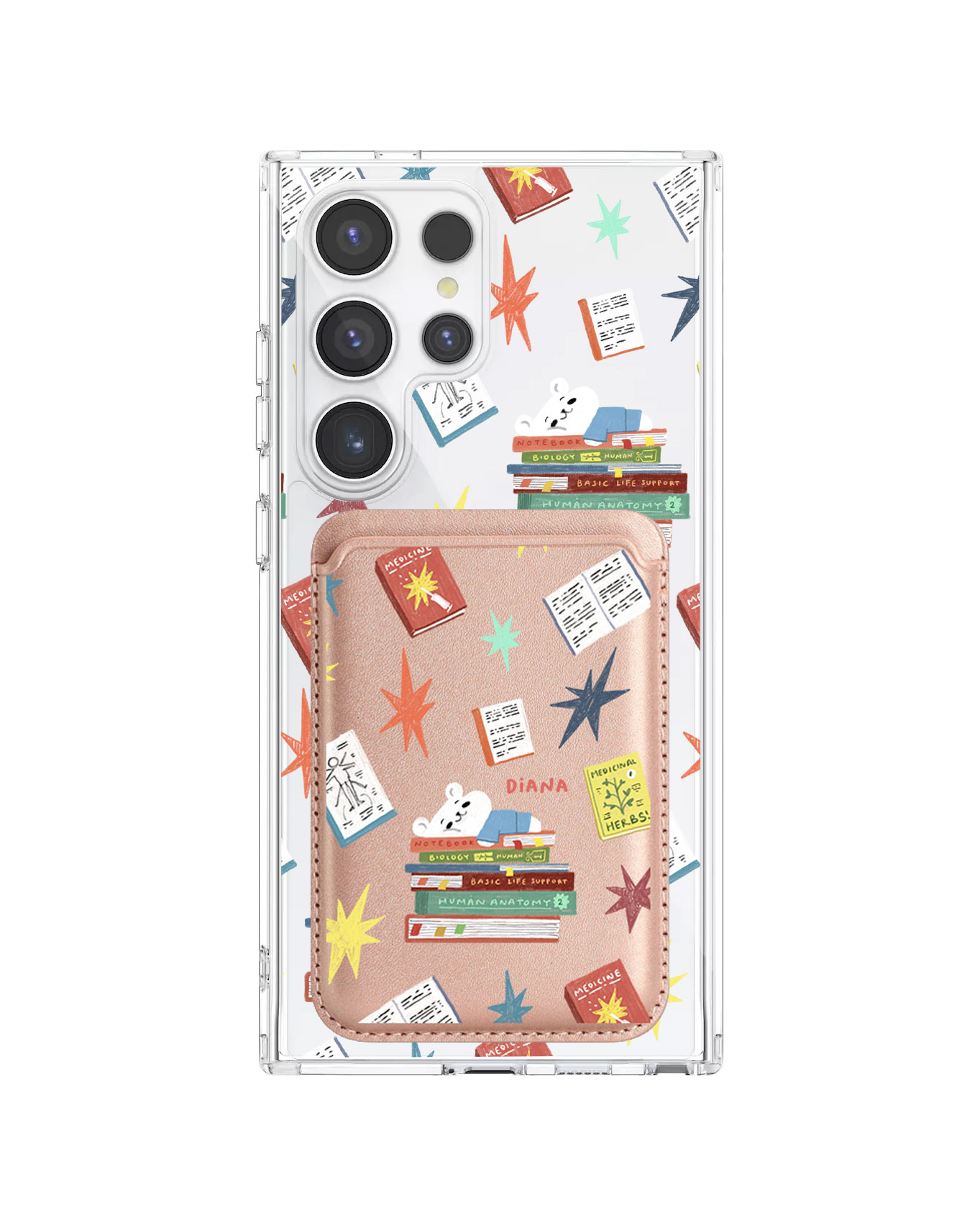 Android Magnetic Wallet Case - Let Me Sleep