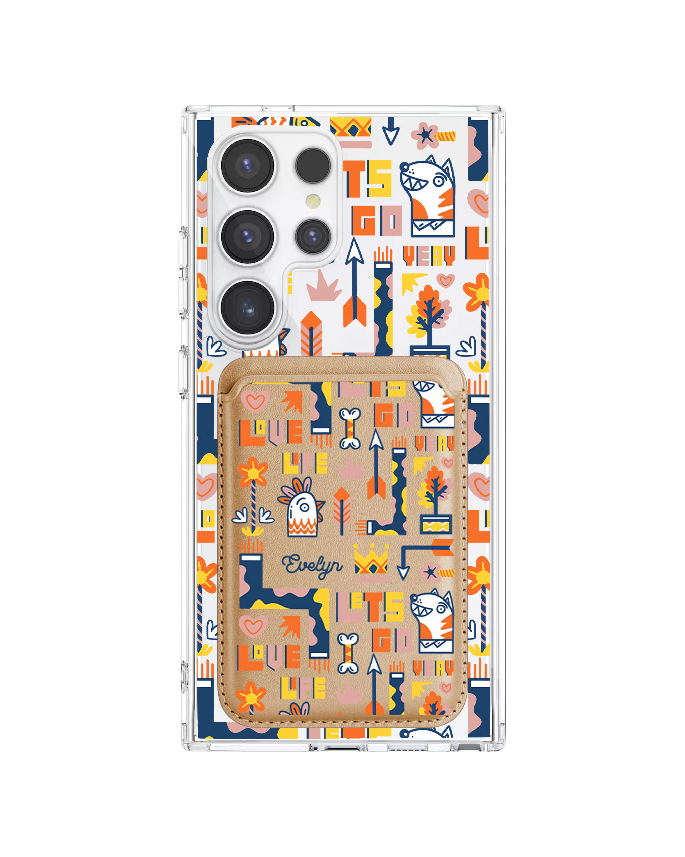 Android Magnetic Wallet Case - Life in Colour