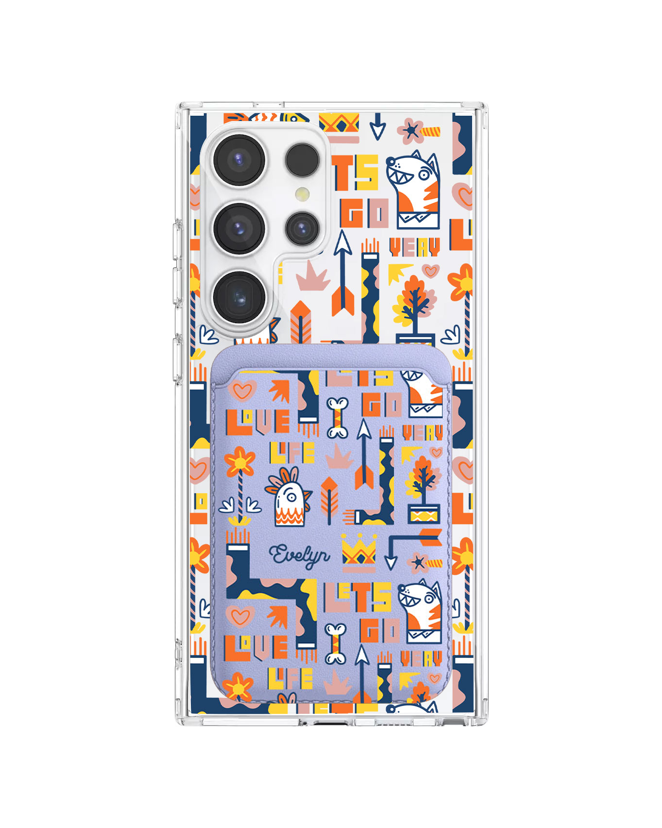 Android Magnetic Wallet Case - Life in Colour