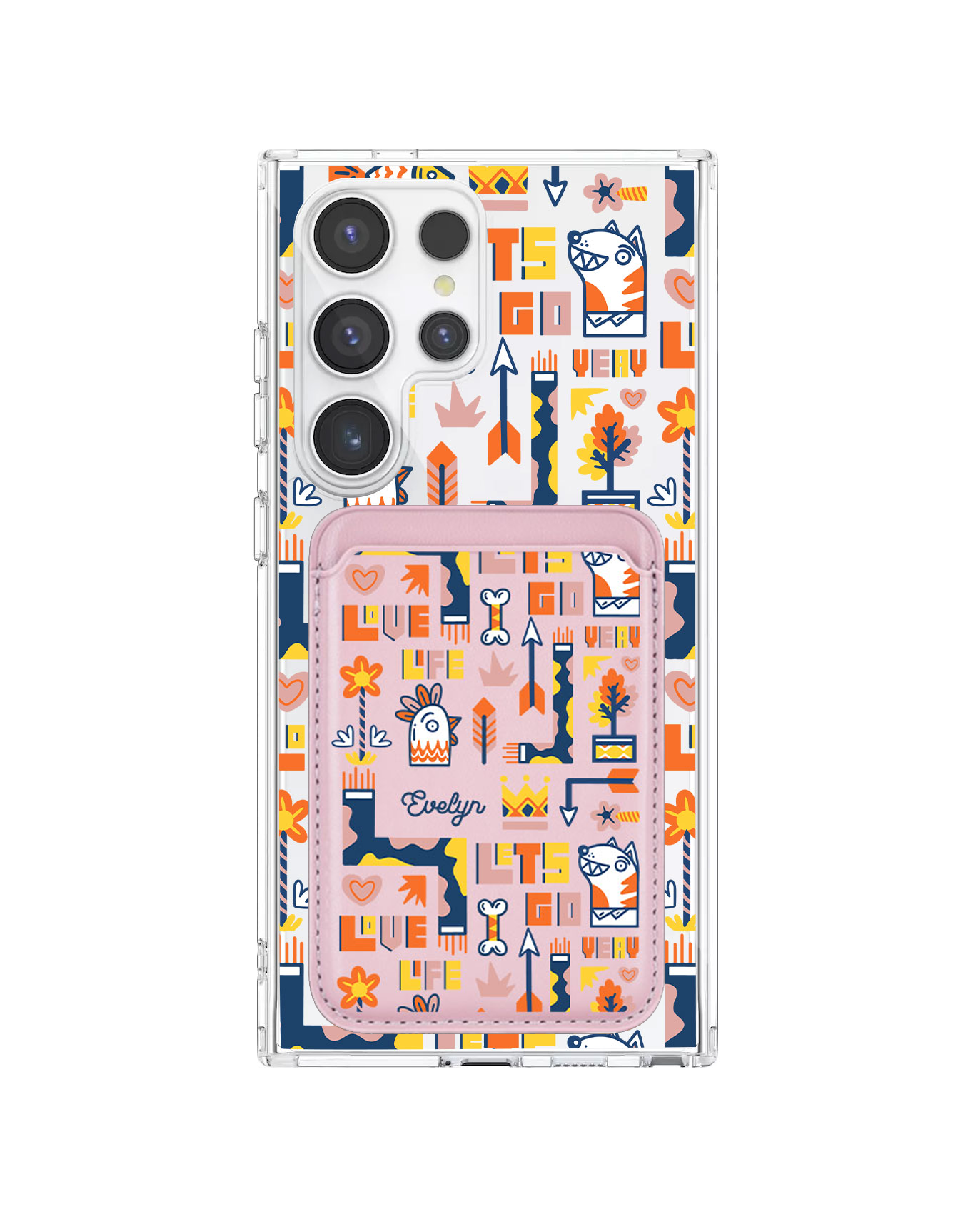 Android Magnetic Wallet Case - Life in Colour