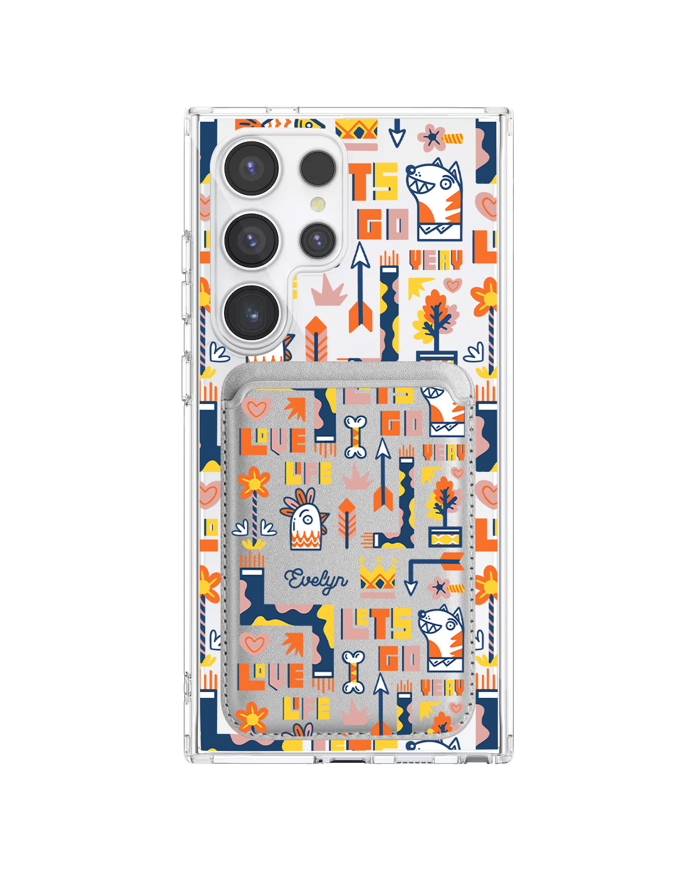 Android Magnetic Wallet Case - Life in Colour