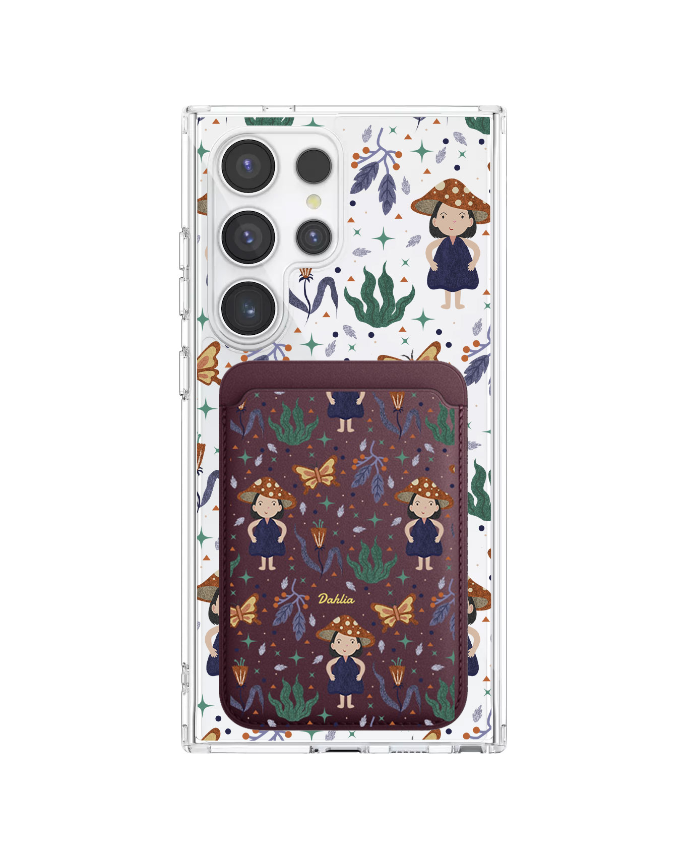 Android Magnetic Wallet Case - Lost in the Forest 1.0