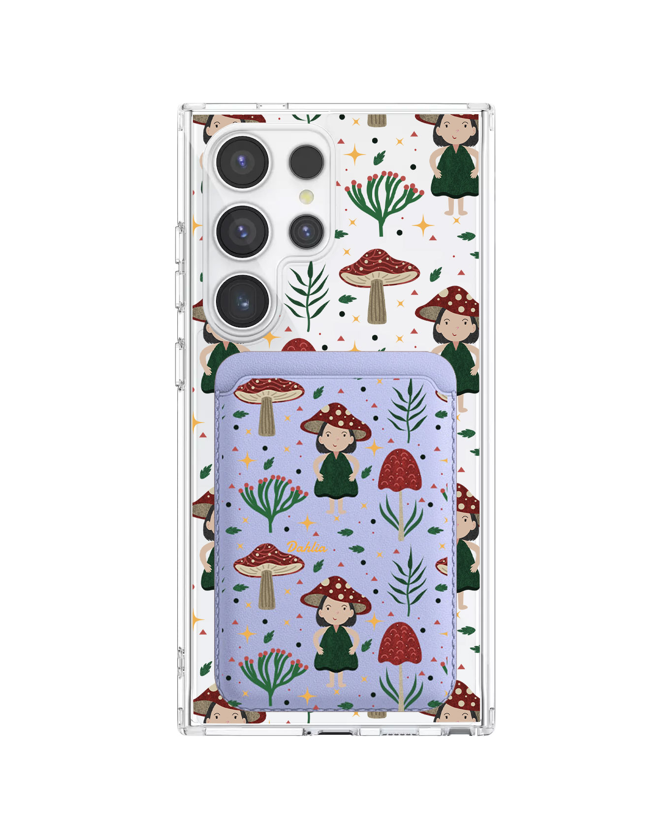 Android Magnetic Wallet Case - Lost in the Forest 2.0