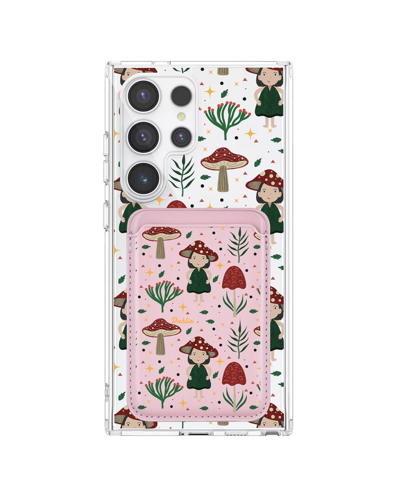 Android Magnetic Wallet Case - Lost in the Forest 2.0
