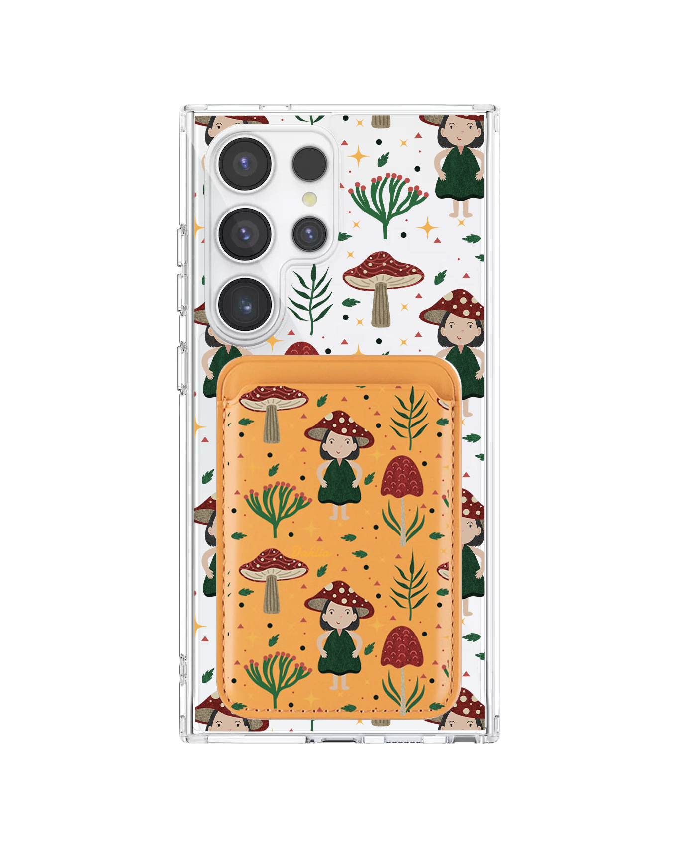 Android Magnetic Wallet Case - Lost in the Forest 2.0