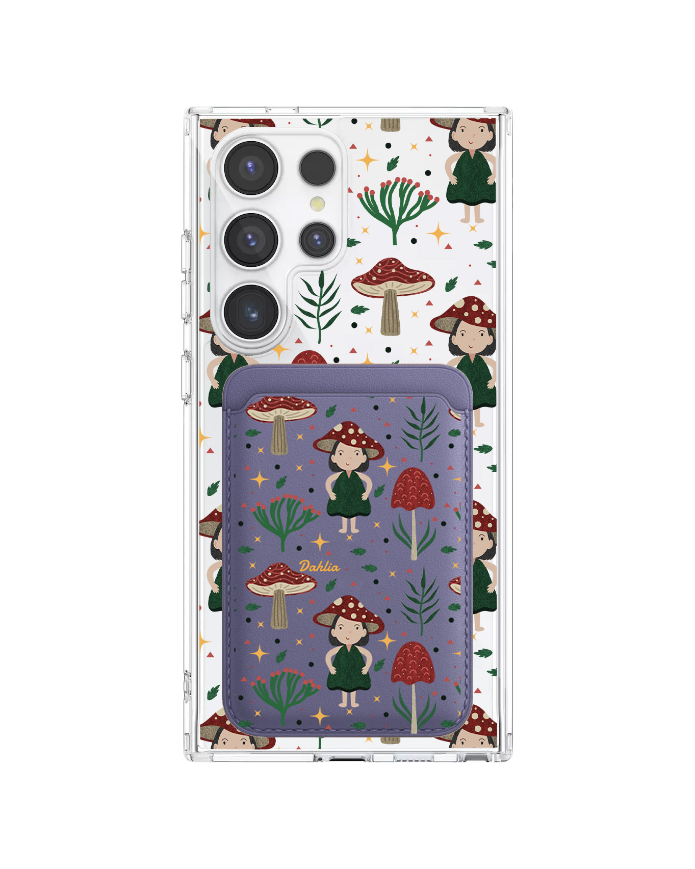 Android Magnetic Wallet Case - Lost in the Forest 2.0