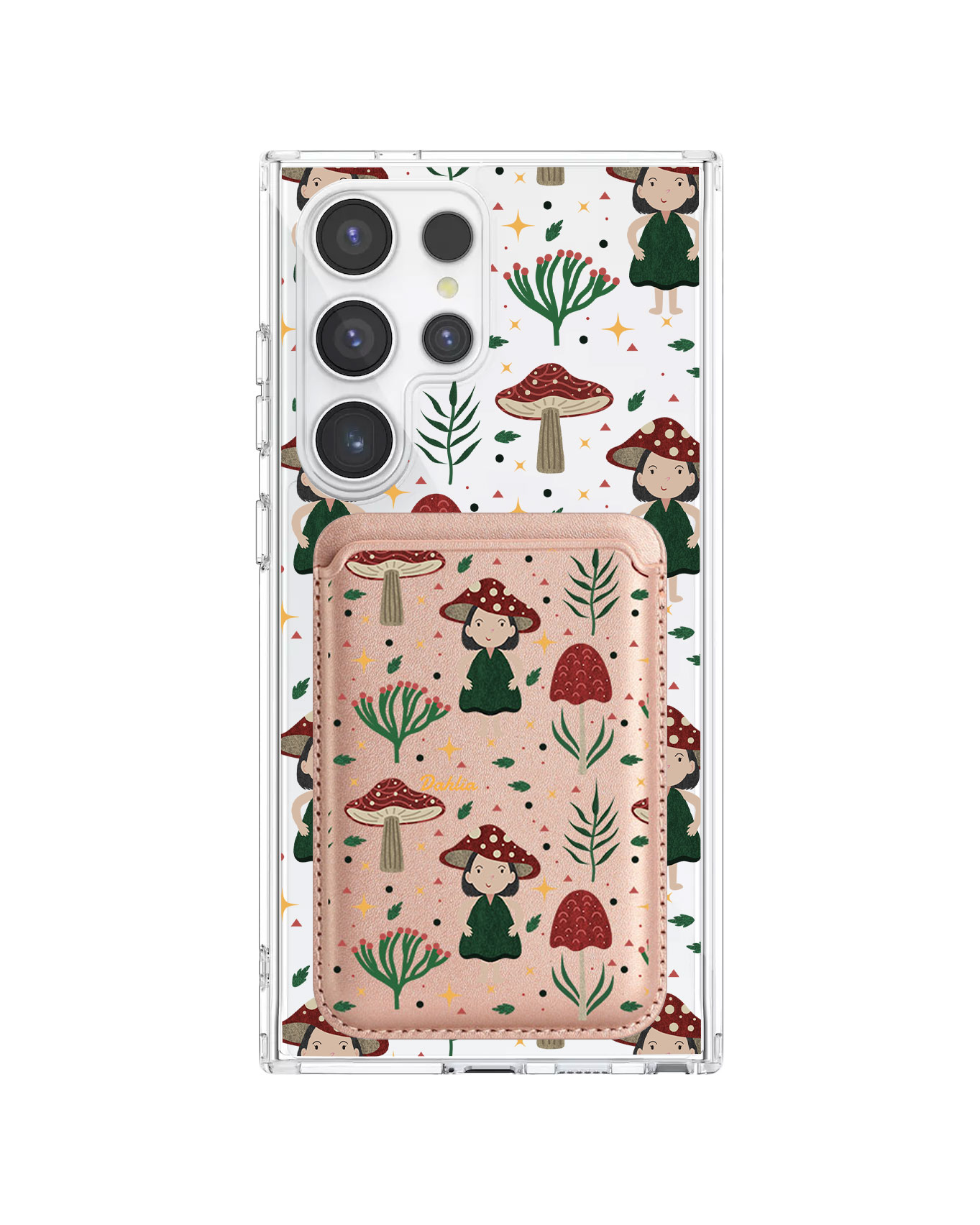 Android Magnetic Wallet Case - Lost in the Forest 2.0