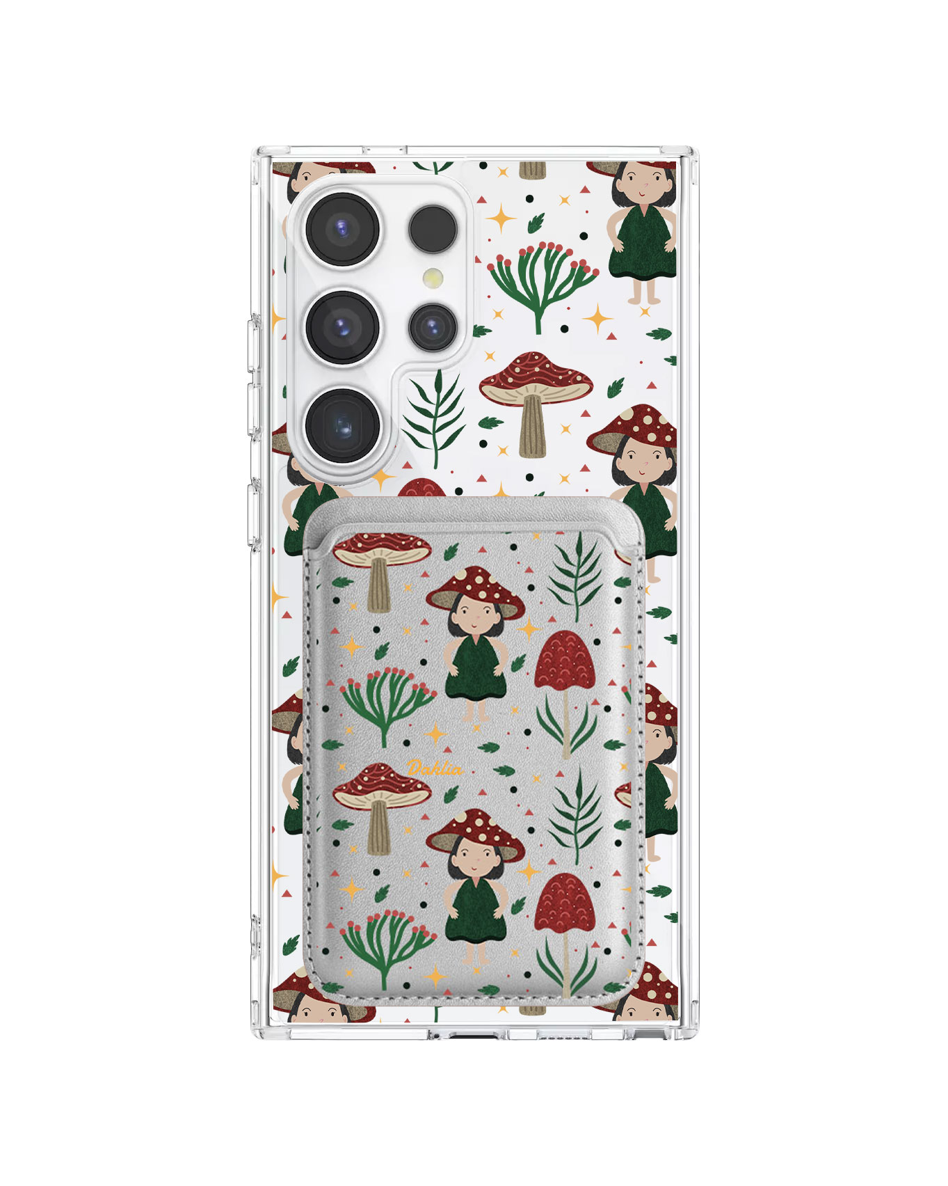 Android Magnetic Wallet Case - Lost in the Forest 2.0
