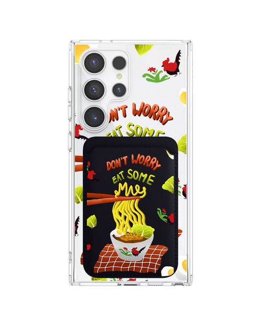 Android Magnetic Wallet Case - Go Eat Some Mie