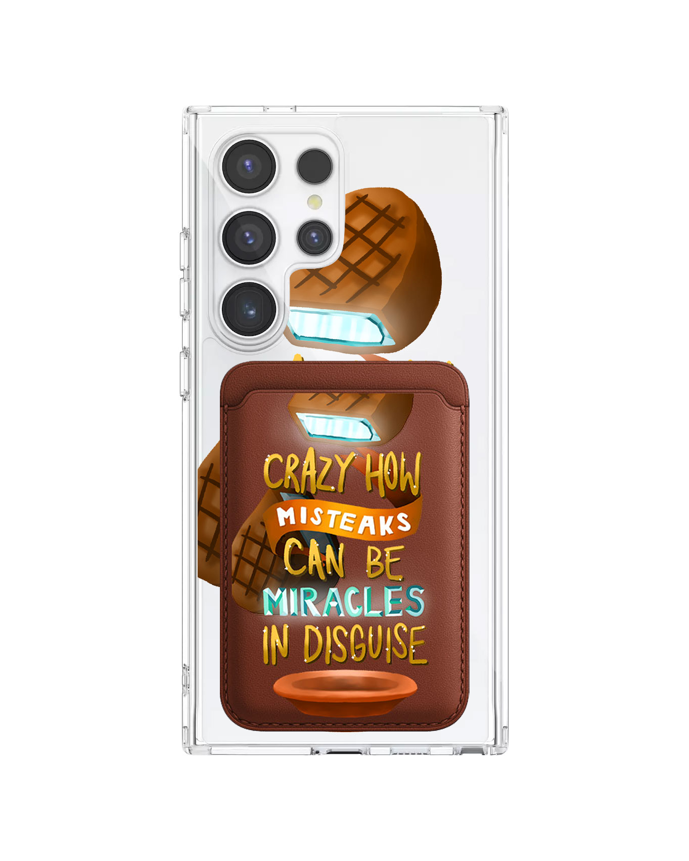 Android Magnetic Wallet Case - From Misteaks to Miracle