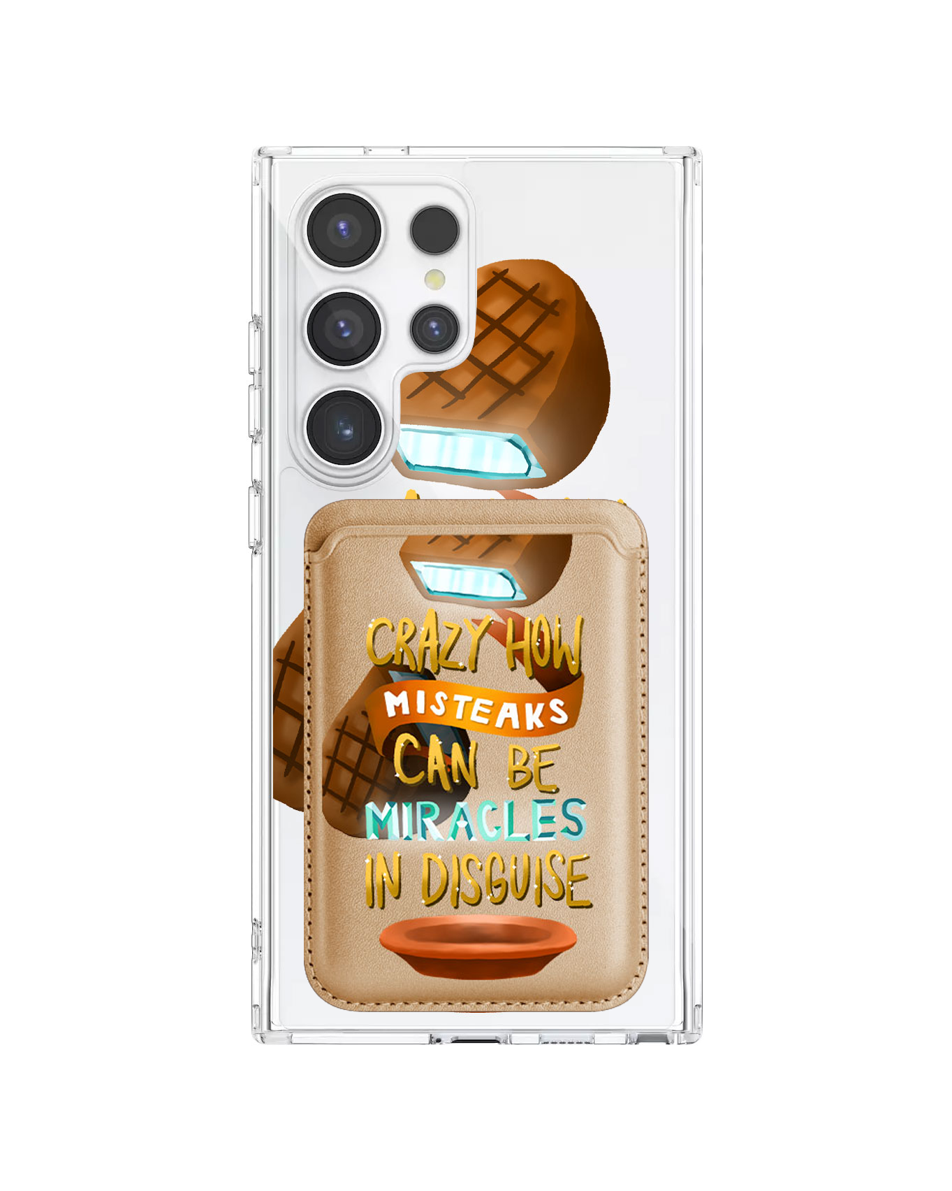 Android Magnetic Wallet Case - From Misteaks to Miracle