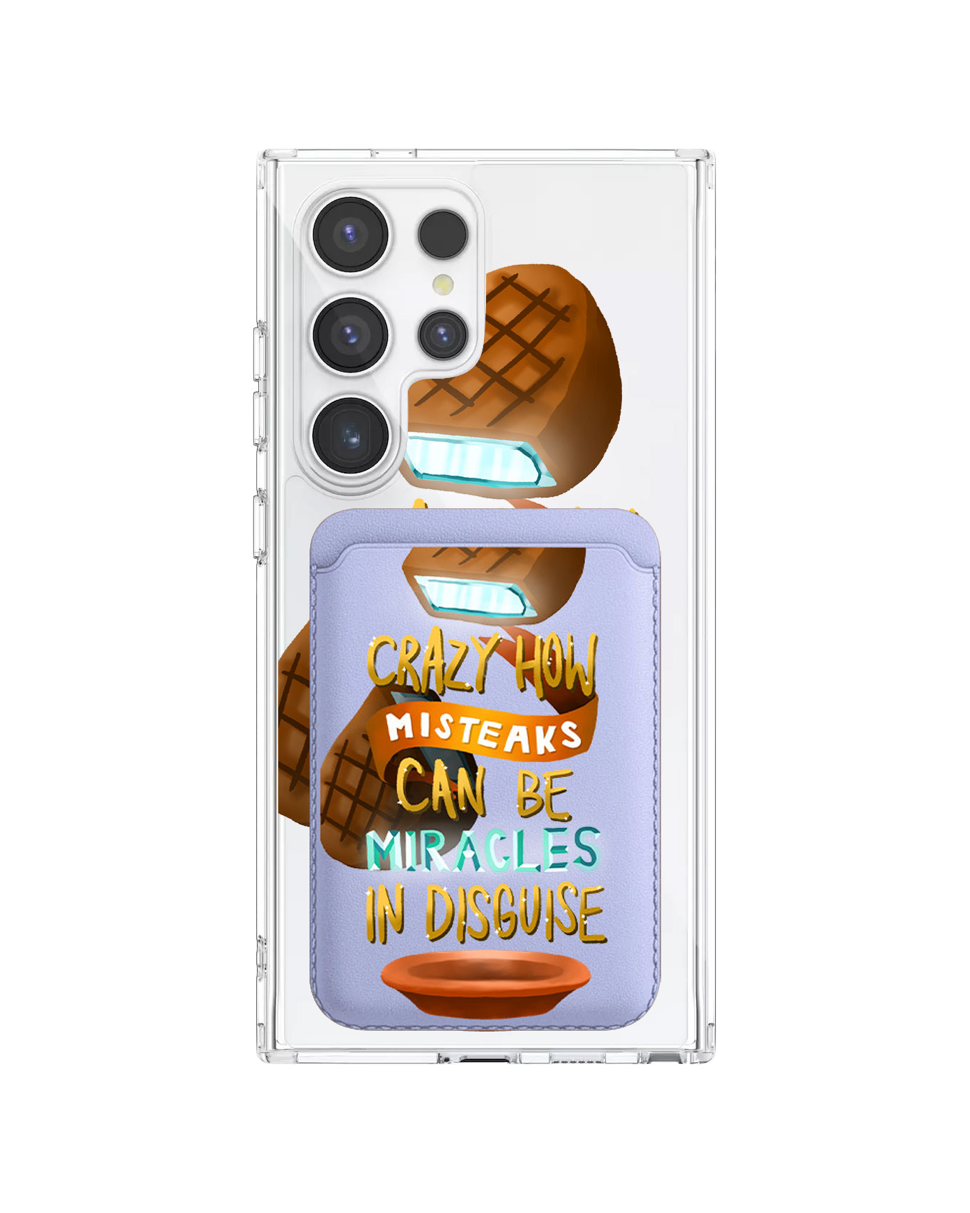 Android Magnetic Wallet Case - From Misteaks to Miracle