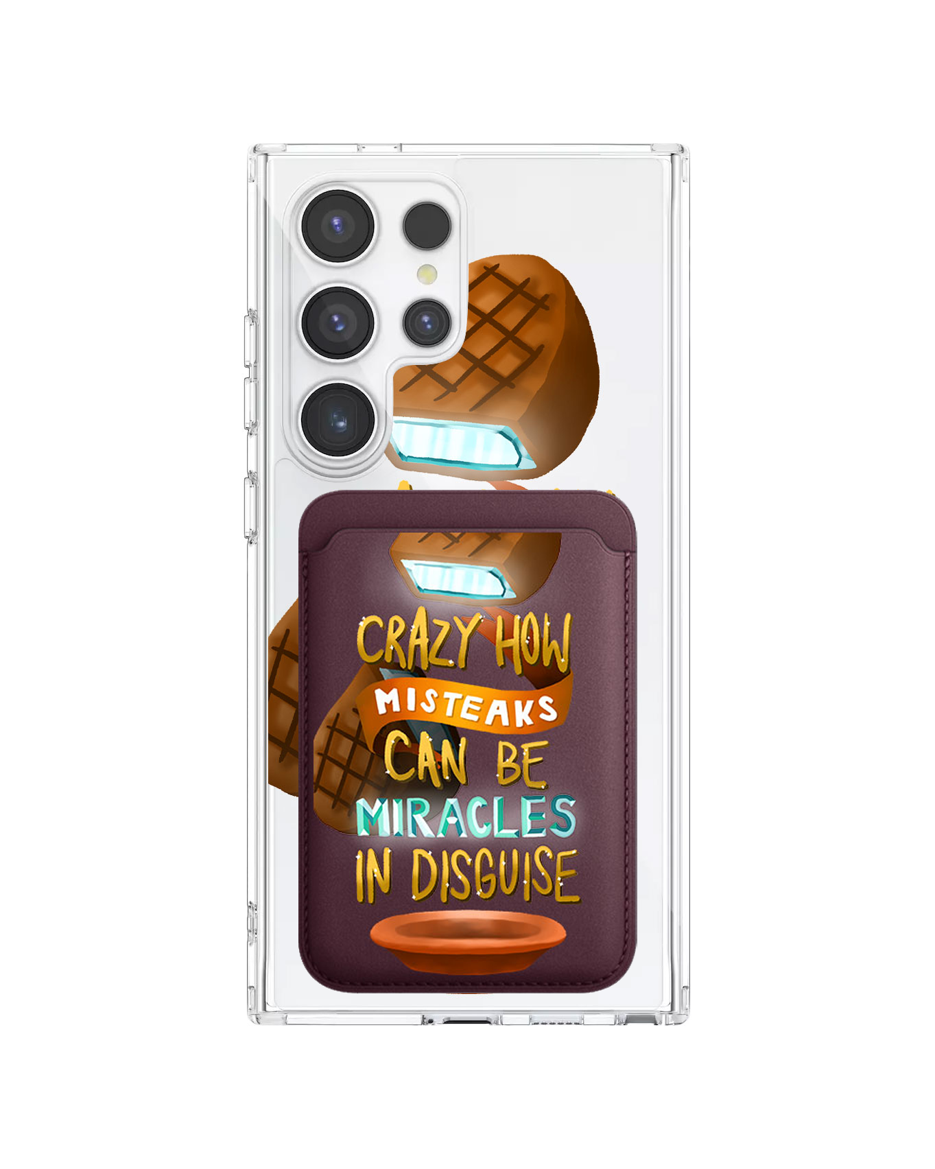 Android Magnetic Wallet Case - From Misteaks to Miracle
