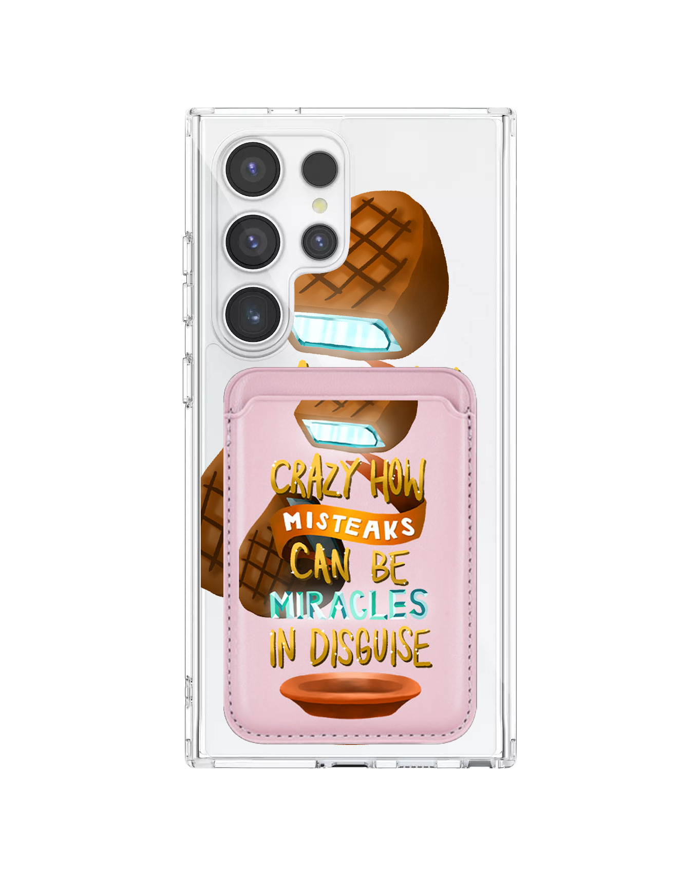 Android Magnetic Wallet Case - From Misteaks to Miracle