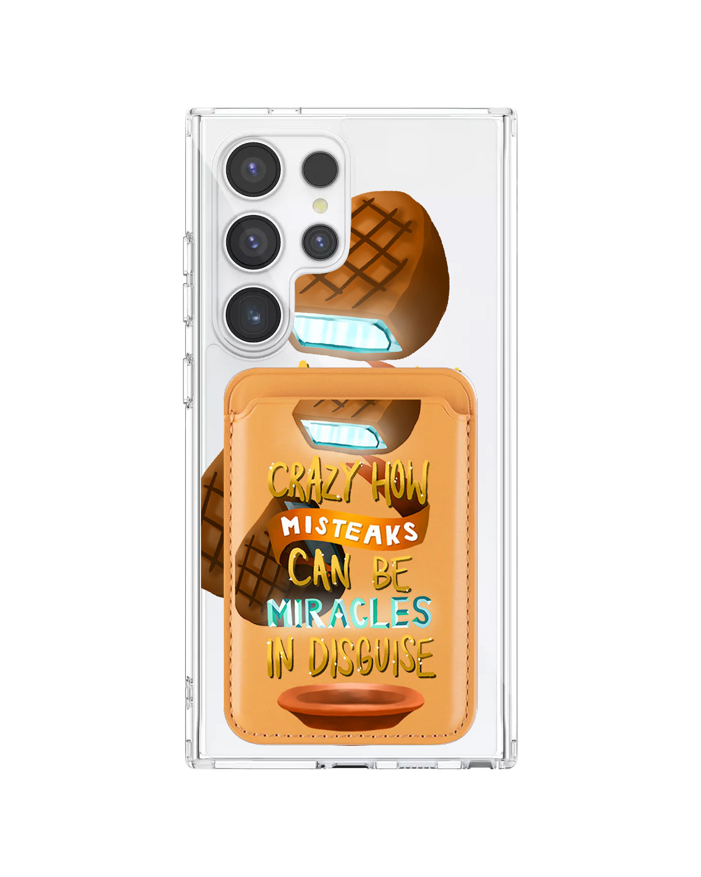 Android Magnetic Wallet Case - From Misteaks to Miracle