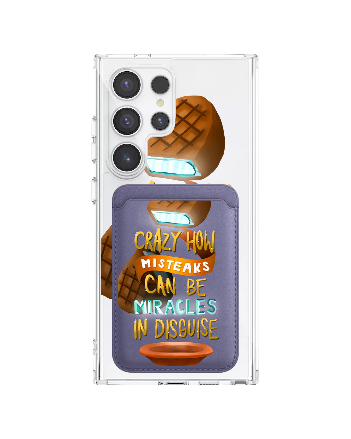 Android Magnetic Wallet Case - From Misteaks to Miracle