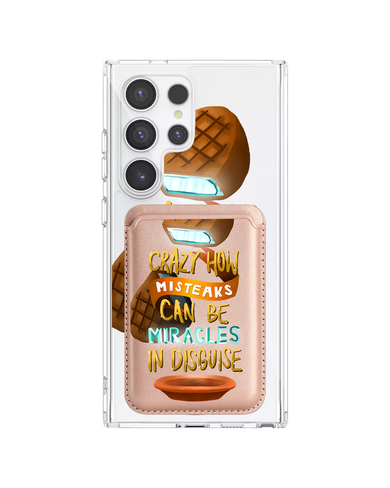 Android Magnetic Wallet Case - From Misteaks to Miracle