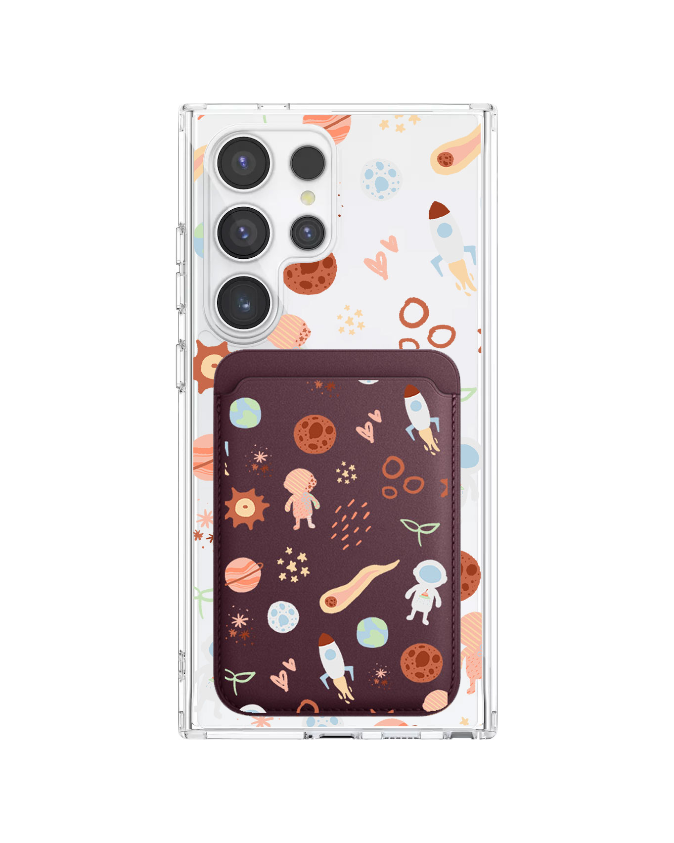 Android Magnetic Wallet Case - Need My Space