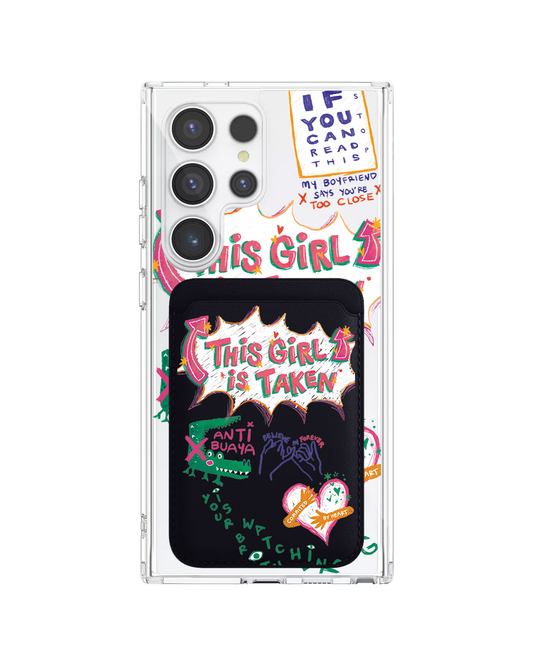 Android Magnetic Wallet Case - Pelakor Proof (For Her)