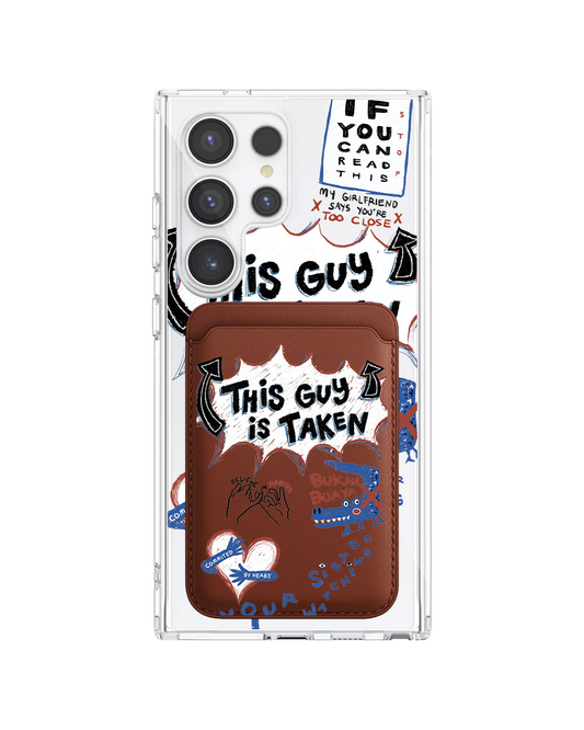 Android Magnetic Wallet Case - Pelakor Proof (For Him)