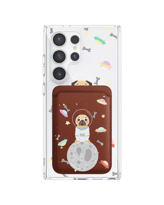 Android Magnetic Wallet Case - Pugstronaut