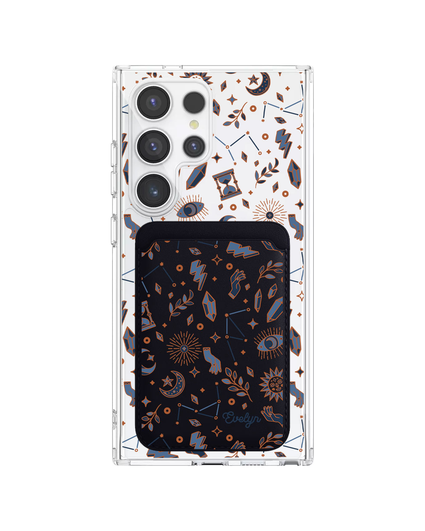 Android Magnetic Wallet Case - Stardust