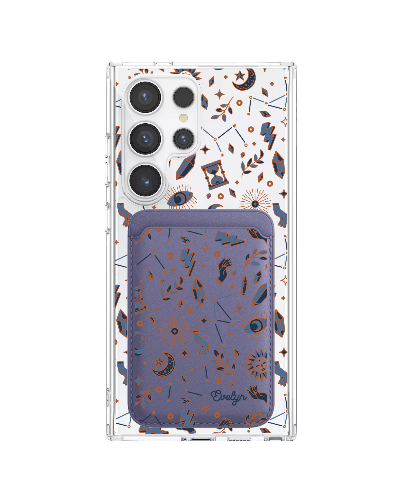 Android Magnetic Wallet Case - Stardust