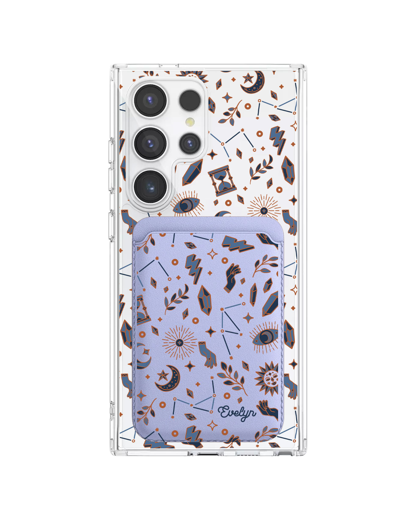 Android Magnetic Wallet Case - Stardust