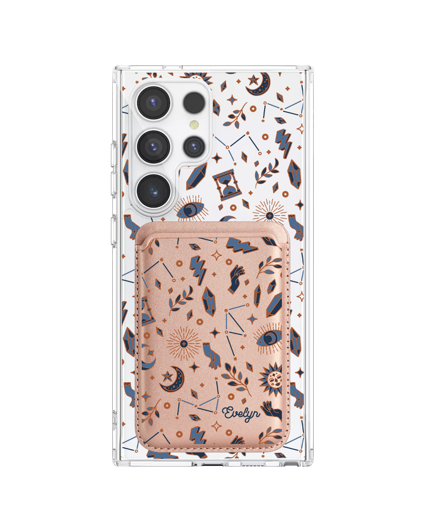 Android Magnetic Wallet Case - Stardust