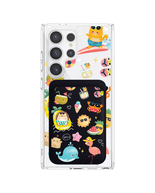 Android Magnetic Wallet Case - Summer